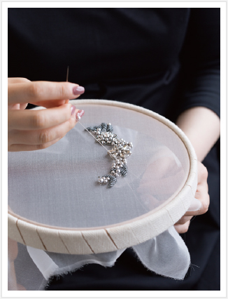 <楽習フォーラム>オートクチュールビーズ刺繍ジュエリー