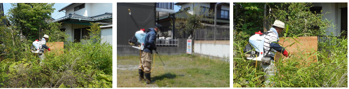 草刈り 水戸市 防草シート 除草 業者 茨城県